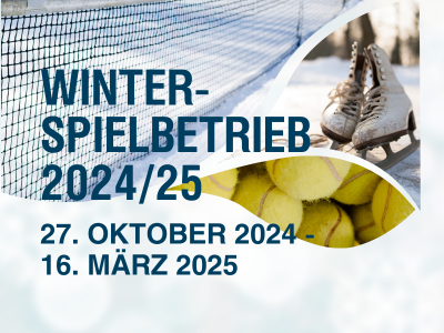 Winterspielbetrieb beim UTCPW: Tennis und Eislaufen für Groß und Klein!